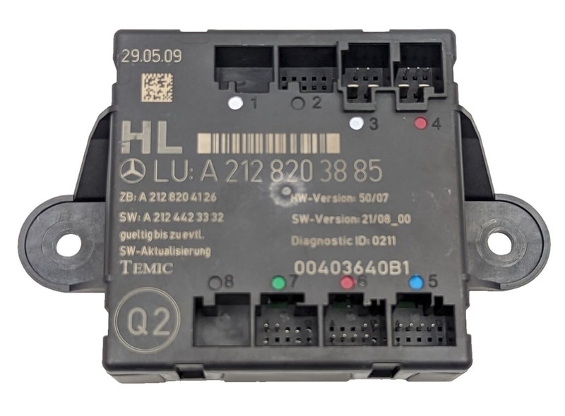 08-18 Mercedes W212 E350 C350 CLS550 Rear Left Side Door Control Module Unit✅