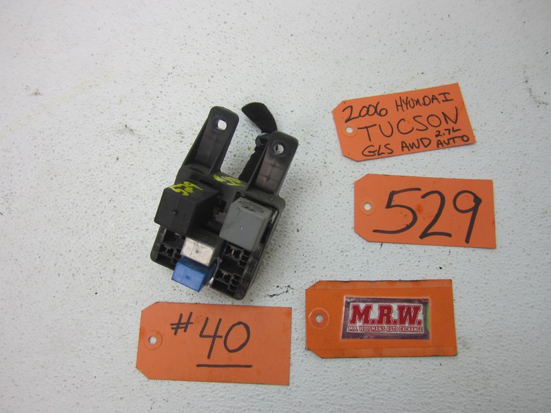 RELAY FUSE BOX WIRE PLUG CONNECTOR 2.7L ENGINE MOTOR HARNESS for 05-09 TUCSON