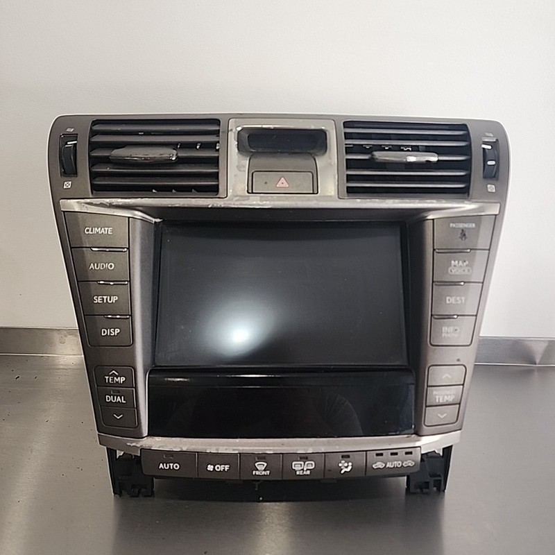 2010 - 12 Lexus LS460 Navigation Radio Touch Screen Climate Display 86430-50430