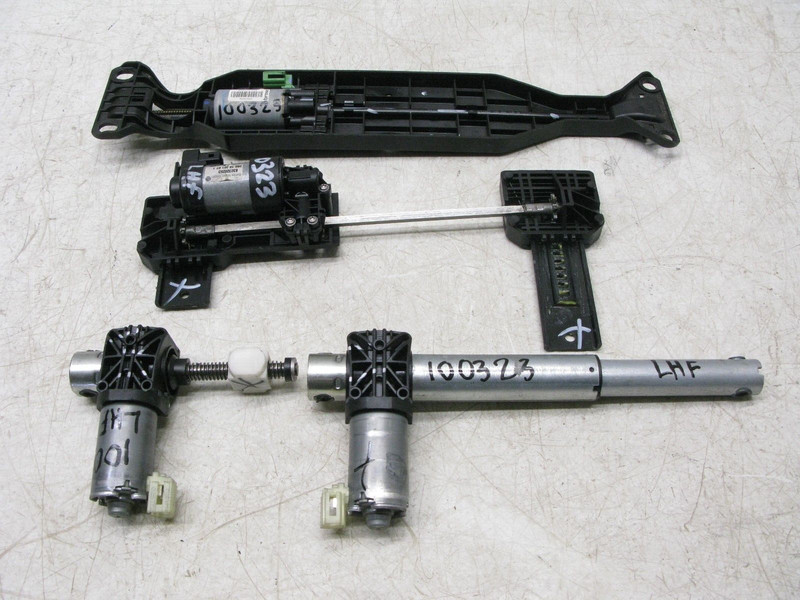 10-13 BMW F07 535i 550i GT 11-16 F10 SEAT TRACK RAIL MOTOR SET FRONT LEFT OEM 10