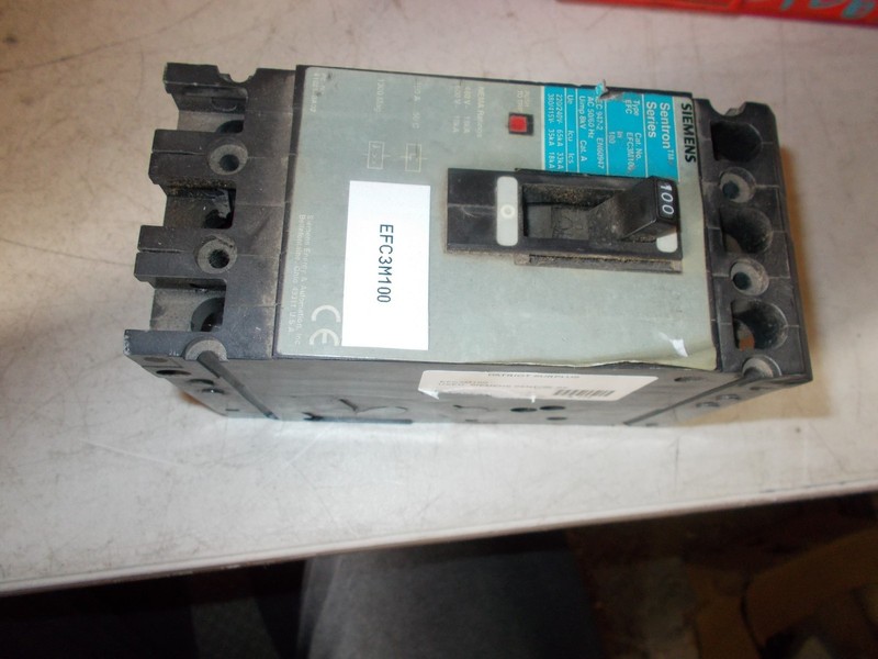 Siemens Circuit Breaker 100A EFC3M100 Sentron SE *FREE SHIPPING*