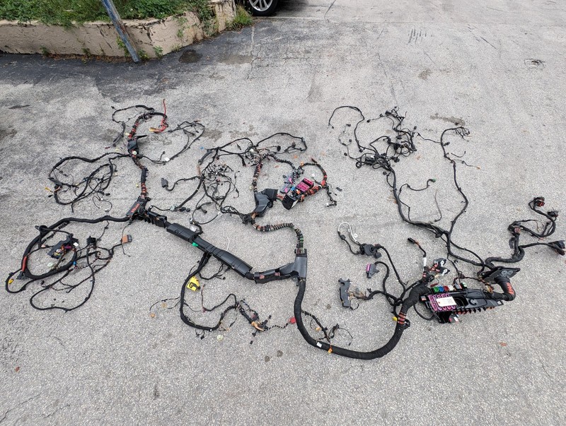 Body Main Wiring Harness 2019 Audi A7 2020 For Parts X