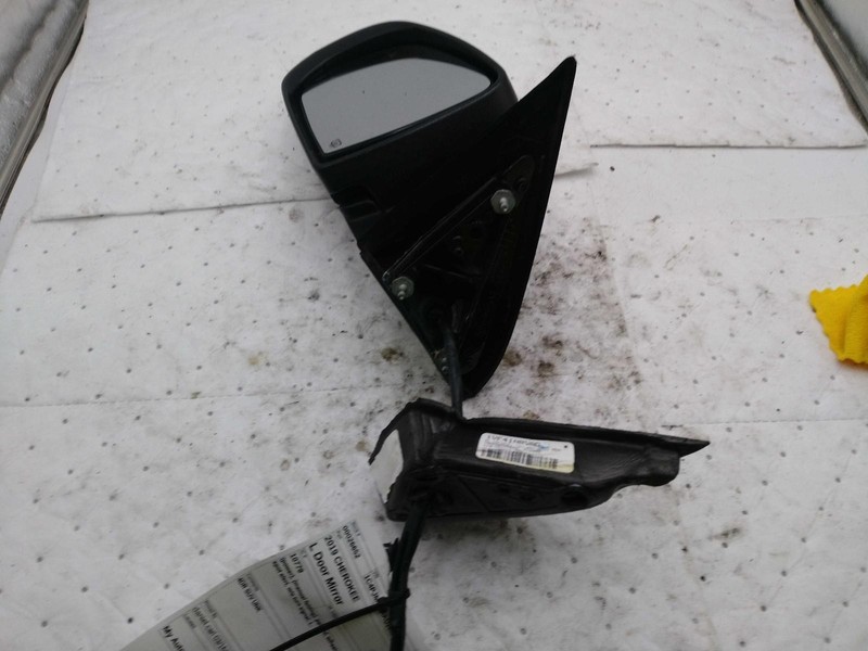 2019 Jeep Cherokee Left Door Mirror Red Used OEM 657638 Scuffs & Scratches