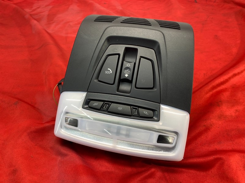 BMW F30 F32 F36 F80 F82 Upper Headliner Sunroof Control Reading Light Black OEM✅