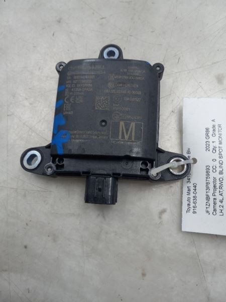 23 TOYOTA GR86 DRIVER LEFT BLIND SPOT MODULE 87611-CC001