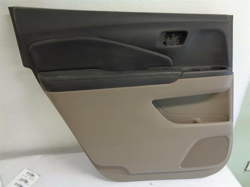 17 18 19 Honda Ridgeline Rear Driver Door Trim Liner Panel 83751-T6z-A01zb Tan