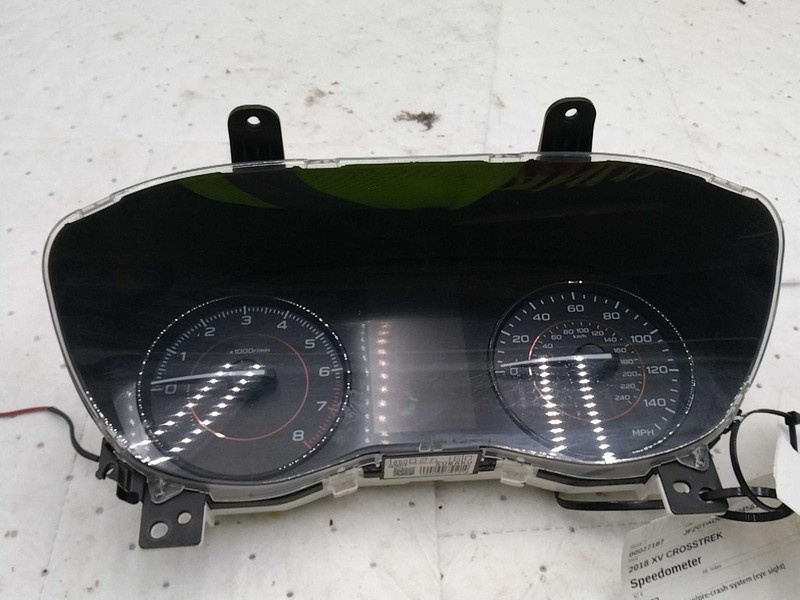 2018 Subaru XV Crosstrek Speedometer Gauge OEM Silver 90K Miles NJ25-27187