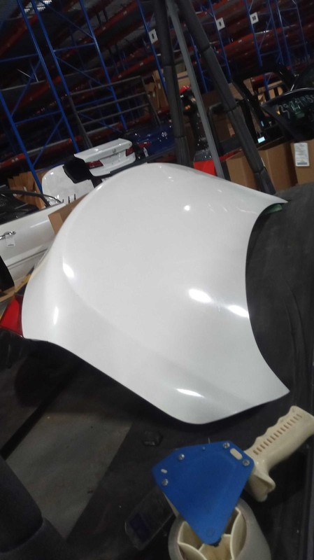 2015 KIA K900 White Deck Lid OEM Used 692003T020 149K Miles