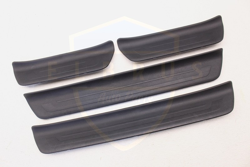 2021 2022 2023 KIA SELTOS FRONT REAR DOOR SILL SCUFF PLATE SET OF 4 OEM
