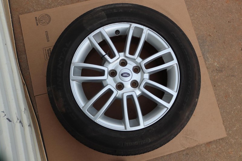 2009-2012 RANGE ROVER WHEEL TIRE RIM CONTINENTAL 255/55 R19 19X8 ALLOY ET57 OEM
