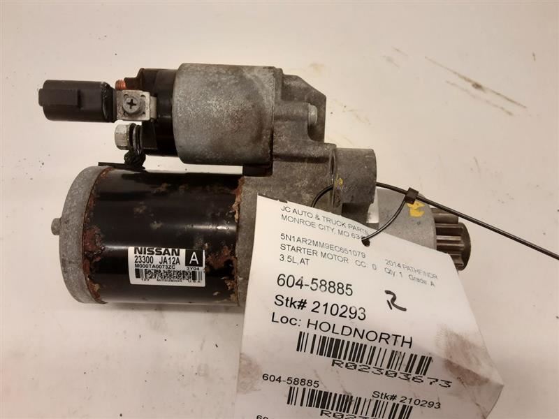 Starter Motor 6 Cylinder Fits 13-14 17 PATHFINDER 2303673