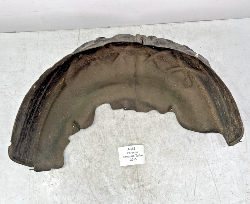 ✅ 11-18 OEM Porsche Cayenne Turbo 958 Rear Left Driver Side Fender Liner Shield*