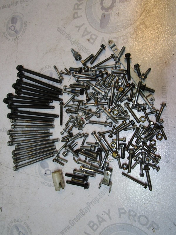 2005 Mercury Mariner Outboard 90 HP 4 Cyl 4 Stroke Hardware Nuts Bolts Washers