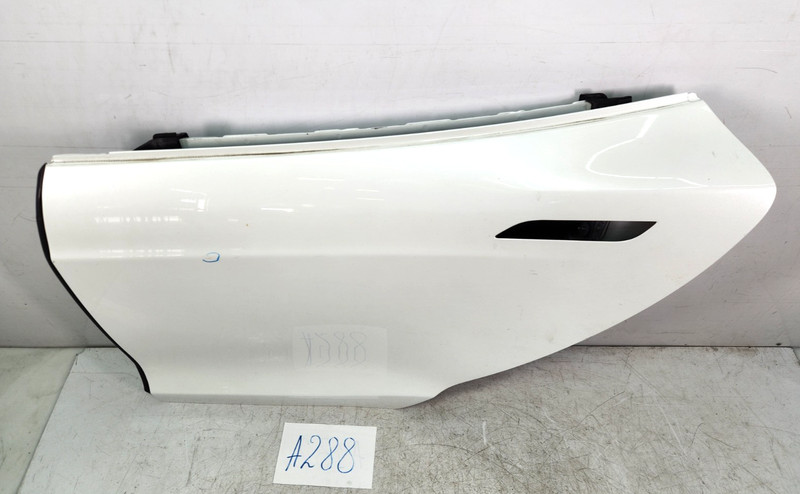 ✅ 16-20 OEM Tesla Model S Rear Left Driver Side Door Shell Panel White PPSW*