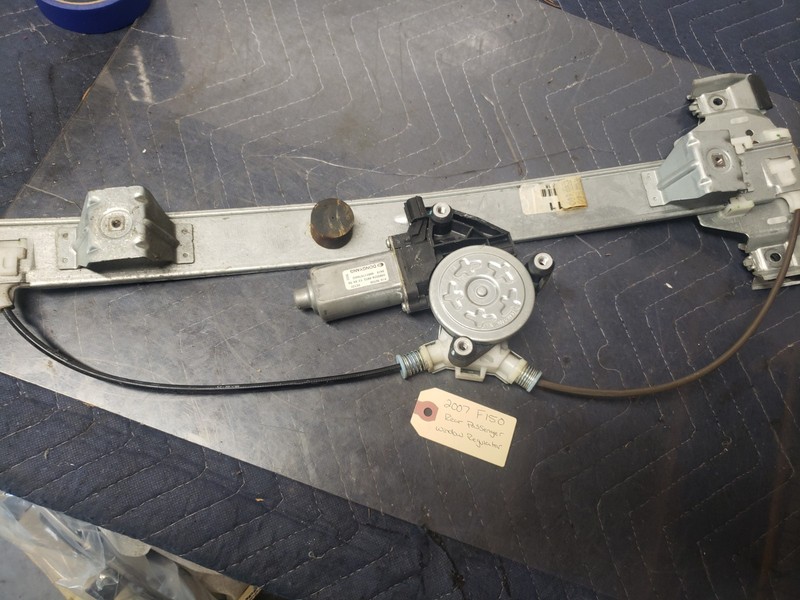 RearPassenger RegulatorFord F150 Extended Cab 2007