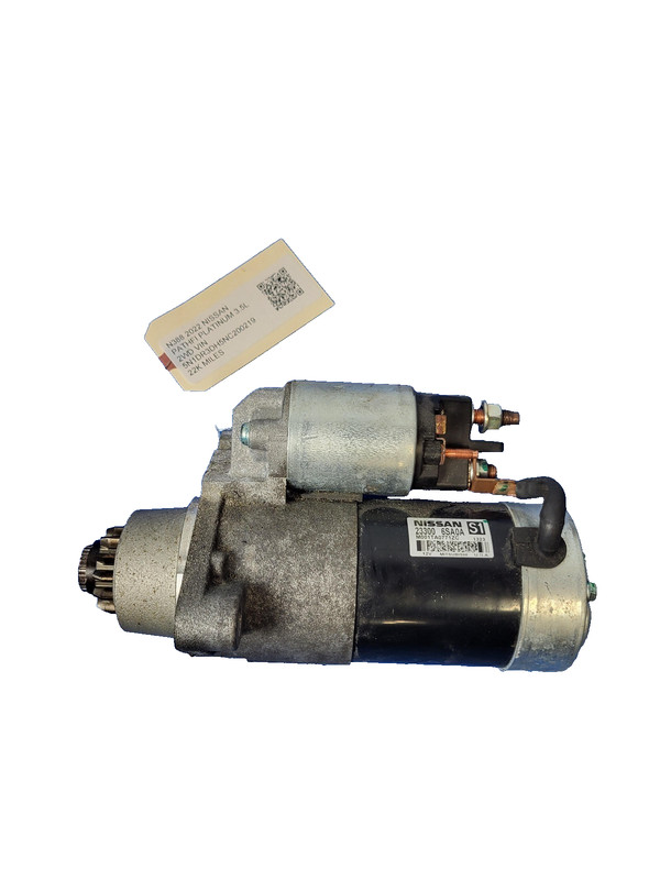 Used Oem NISSAN Starter Motor 23300-6SA0A for 2022-2024 Pathfinder Platinum 3.5L