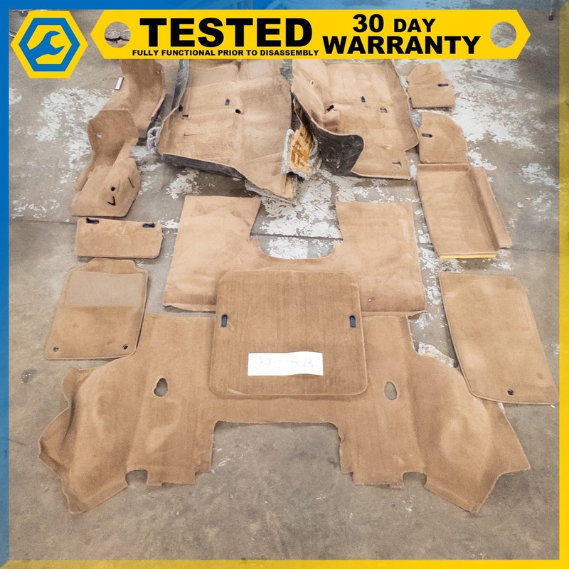 97-04 CHEVROLET CORVETTE C5 FRONT REAR LEFT RIGHT FLOOR MAT CARPET COVER SET OEM