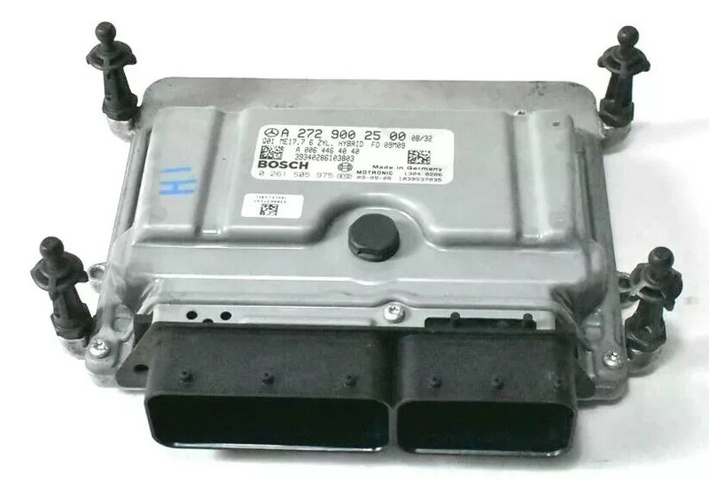 10-13 Mercedes W221 S400 Hybrid ECU Engine Control Module Unit 2729002500 OEM