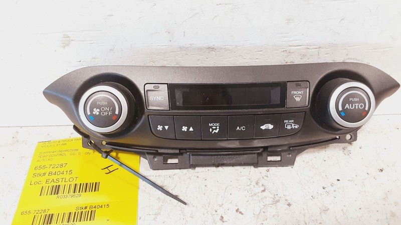 Temperature Control Automatic Temperature Control Fits 13-14 CR-V 3379529