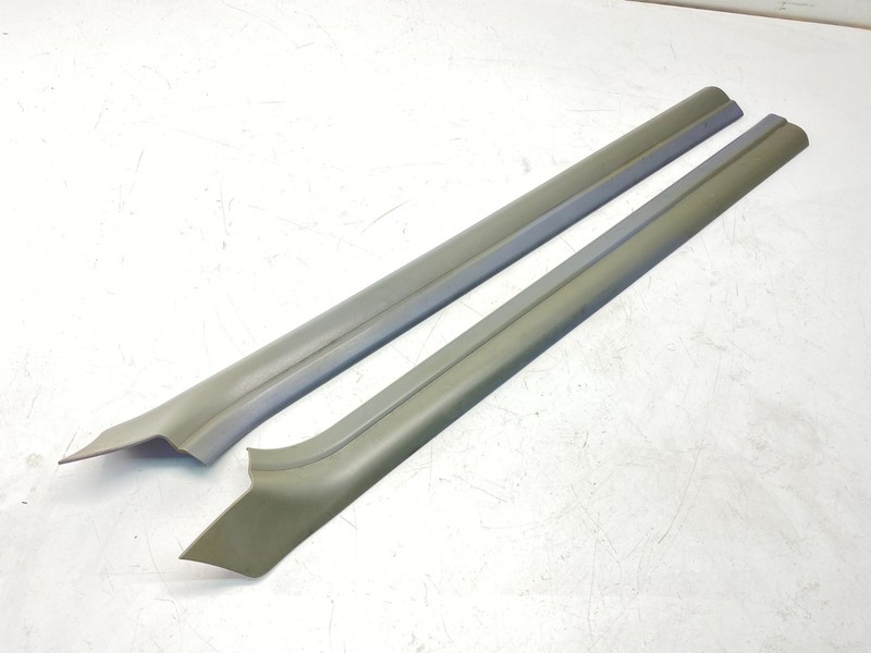00-06 BMW E46 3 Series Convertible Left Right Door Sill Trim Cover Gray Set OEM✅