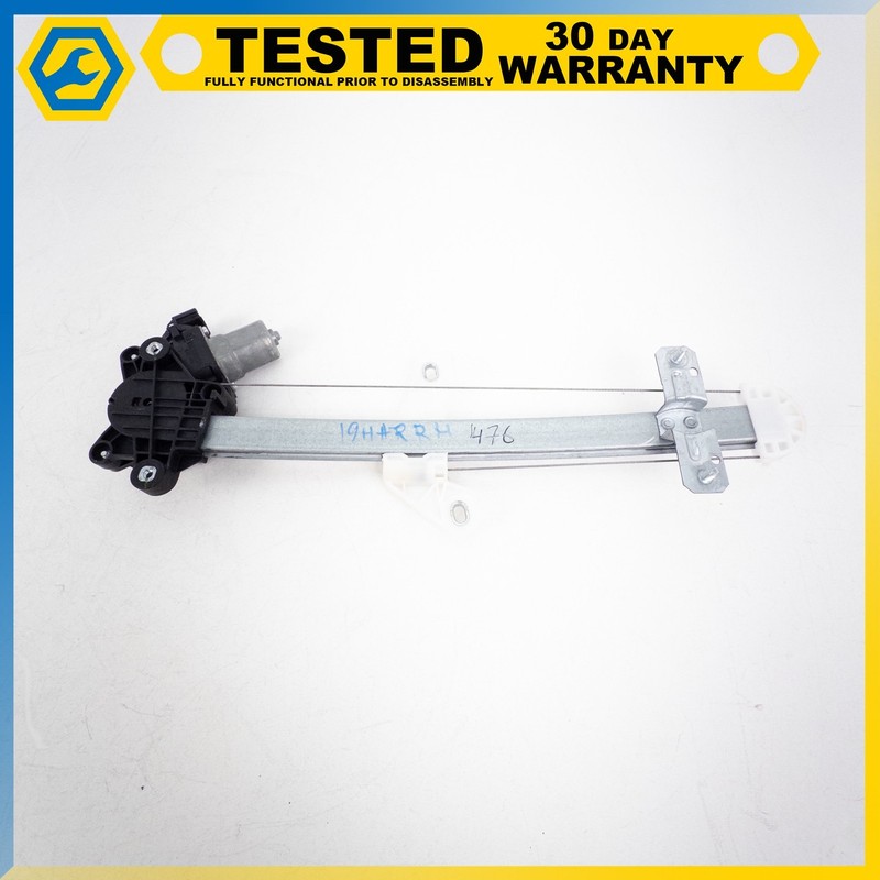 18-22 HONDA ACCORD REAR RIGHT PASSENGER DOOR WINDOW REGULATOR W/ MOTOR OEM