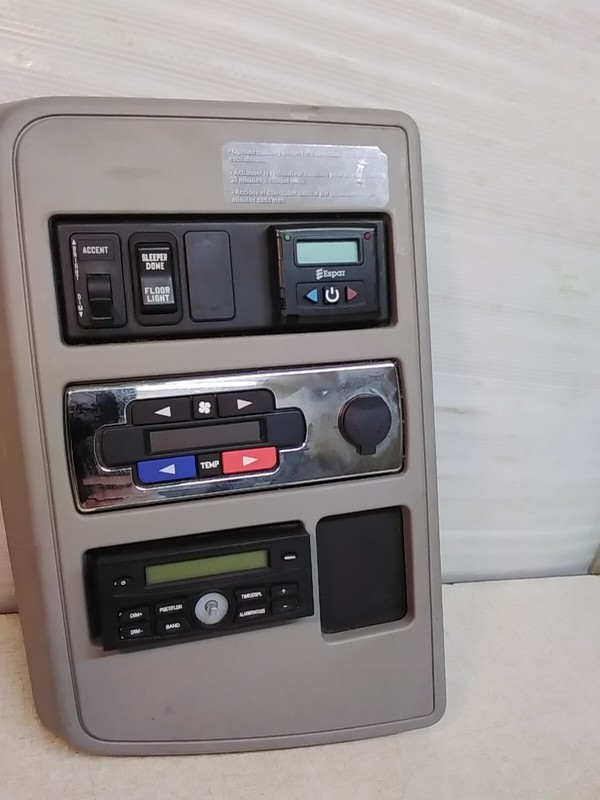 International LT Sleeper Control Panel Assembly Sleeper XS