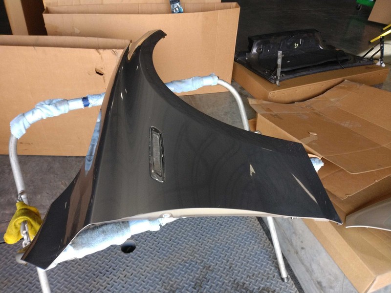 2015 BMW 535i GT Right Fender Grey OEM Used 470284 116k Miles