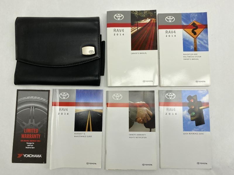 Owners Manual 2014 Toyota RAV4 80986