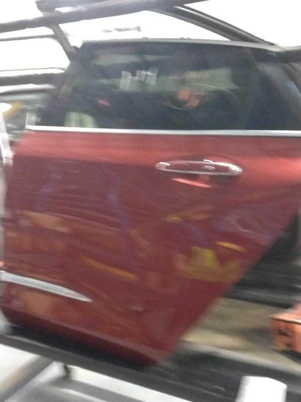 2014 Chevrolet Impala Left Rear Door Red 697270 Used 104k Miles