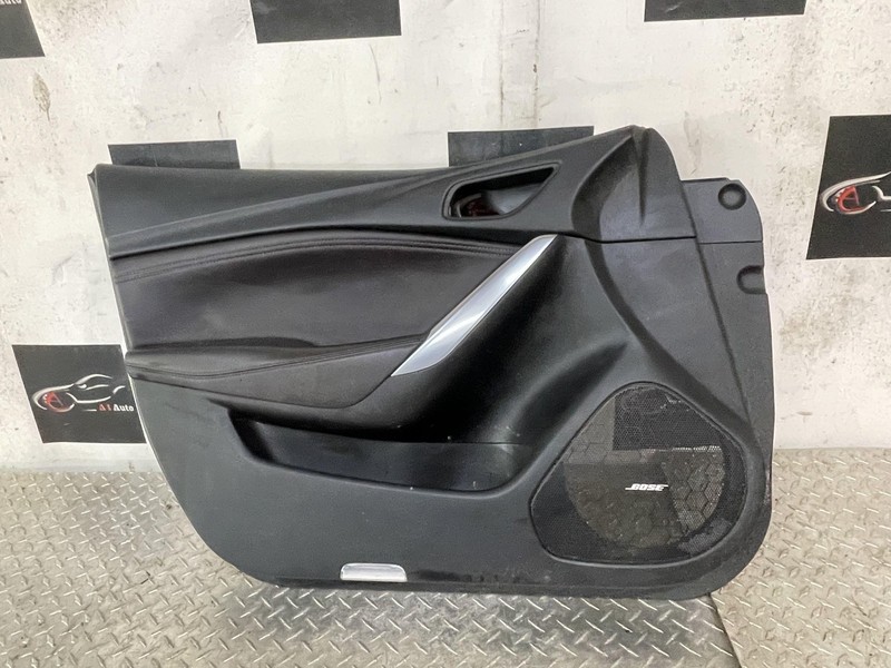 2016 2017 Mazda 6 Front Driver Left Door Panel Brown Leather Normal Wear Oem