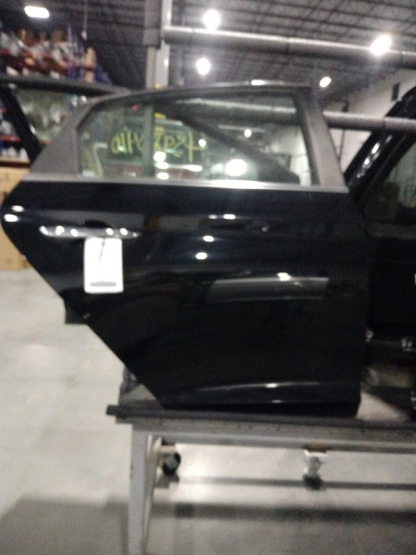 2017 Hyundai Sonata Rear Right Door Black 4DR SED OEM Used 108K Miles