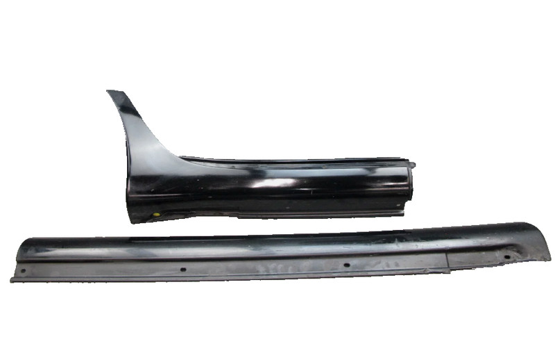 04-06 LEXUS UCF30L LS430 FRONT REAR RIGHT SIDE SKIRT ROCKER PANEL SET PAIR OEM
