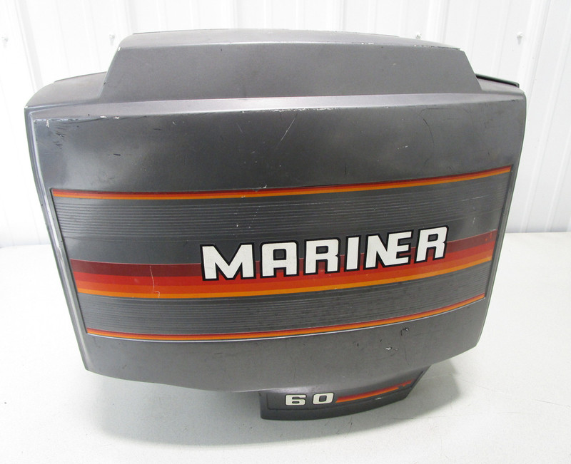 6227A17 6228A3 Mariner 3 Cyl Outboard 60 HP Port Starboard Engine Cowl Cover