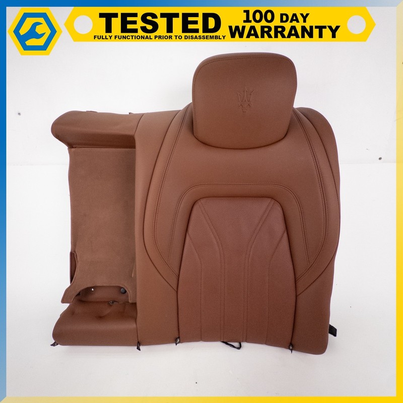 14-19 MASERATI QUATTROPORTE REAR LEFT TOP UPPER SEAT CUSHION OEM