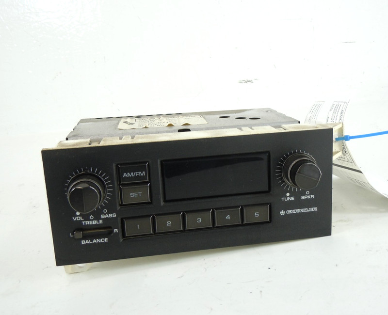 1984 1985 Plymouth Horizon AM FM Radio Player Receiver OEM 4311025