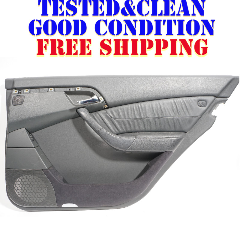 03 04 05 06 Mercedes S500 W220 REAR RIGHT PASSENGER SIDE DOOR PANEL TRIM OEM