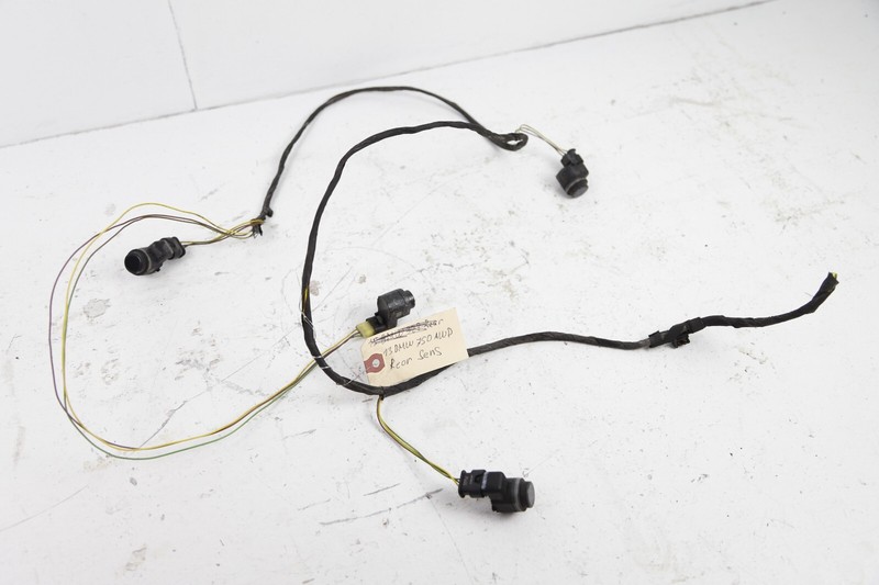 BMW 740 750 F01 F02 Front Parking Sensor Wiring Harness W/ PDC Sensor Gray B90
