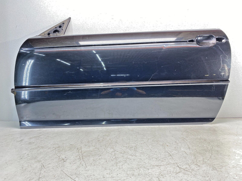 99-06 BMW E46 3 Series M3 2-Door Left Driver Door Shell Panel Black (475) OEM✅