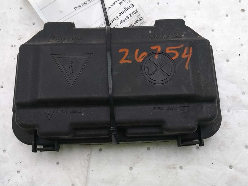2012 BMW 328I OEM Fuse Box 61149224866 White 103K Miles Genuine Used Part