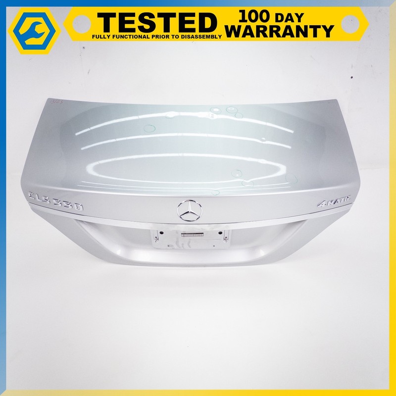 12-18 MERCEDES-BENZ CLS550 TRUNK LID PANEL ASSEMBLY IRIDIUM SILVER OEM