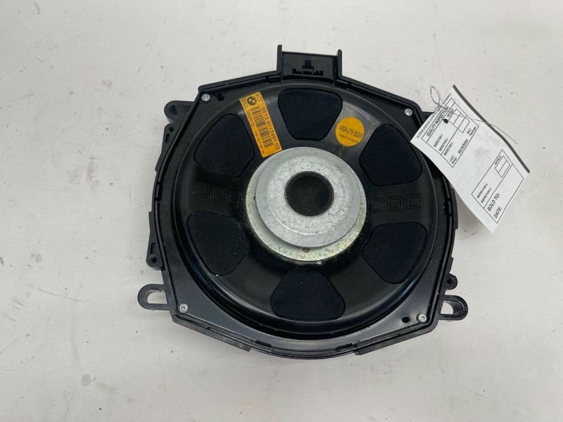 07-13 BMW X5 X6 E70 E71 N63 LEFT DRIVER SIDE FRONT SUBWOOFER SPEAKER OEM