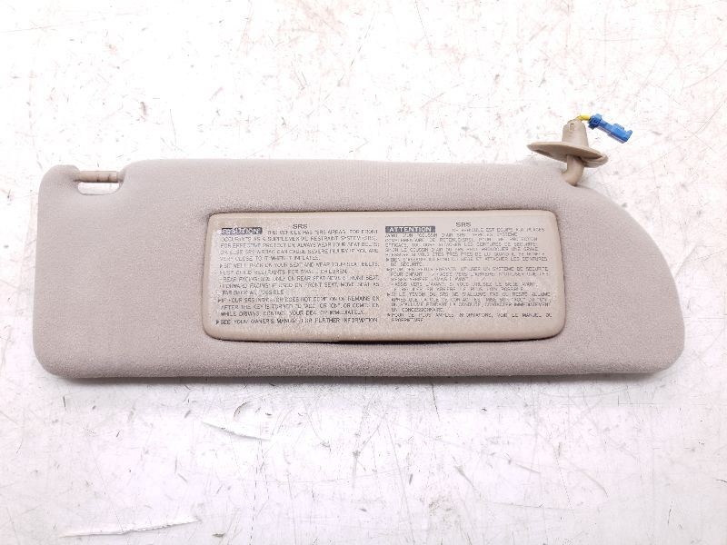 1994 LEXUS SC300 PASSENGER SIDE SUN SHADE VISOR ASSEMBLY