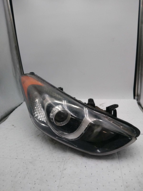 2016 Hyundai Elantra Right Headlight Assembly, White, Used, Fading Lens
