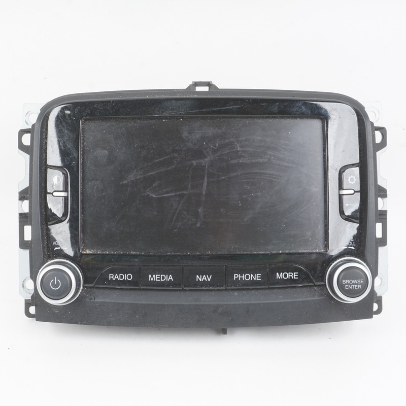 2014 - 2017 Fiat 500L 500X Navigation Radio Receiver Display 735577842