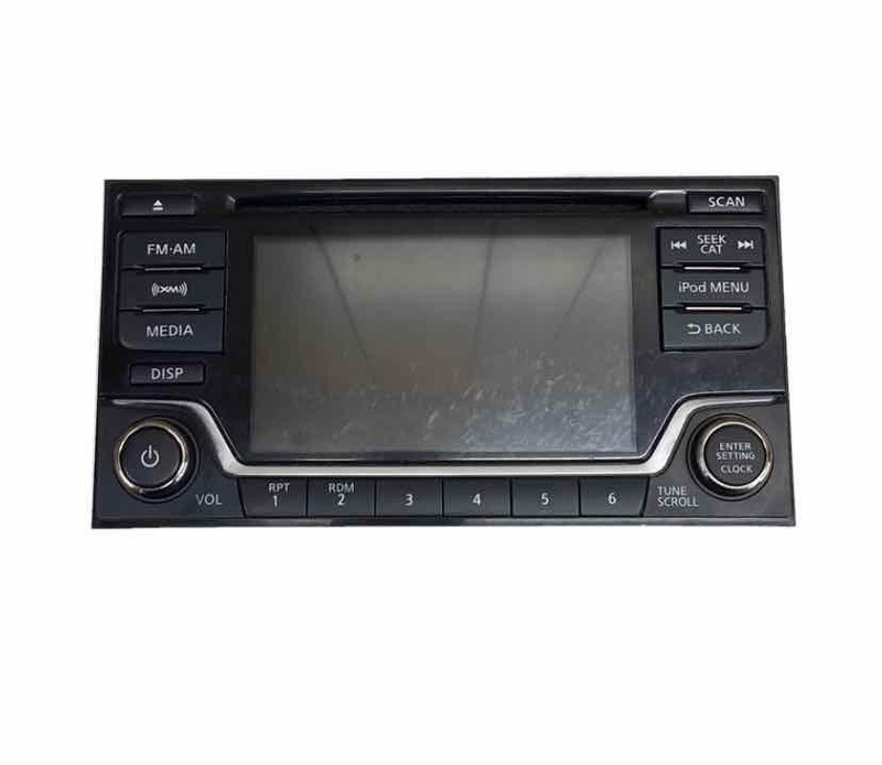 2017 2019 NISSAN SENTRA RADIO RECEIVER & DISPLAY SCREEN 5.0" OEM 281854AF6A