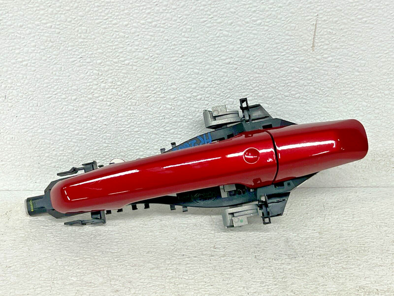 ⭐2017-2023 JAGUAR F-PACE FRONT RIGHT PASS EXTERIOR DOOR HANDLE RED OEM LOT2566