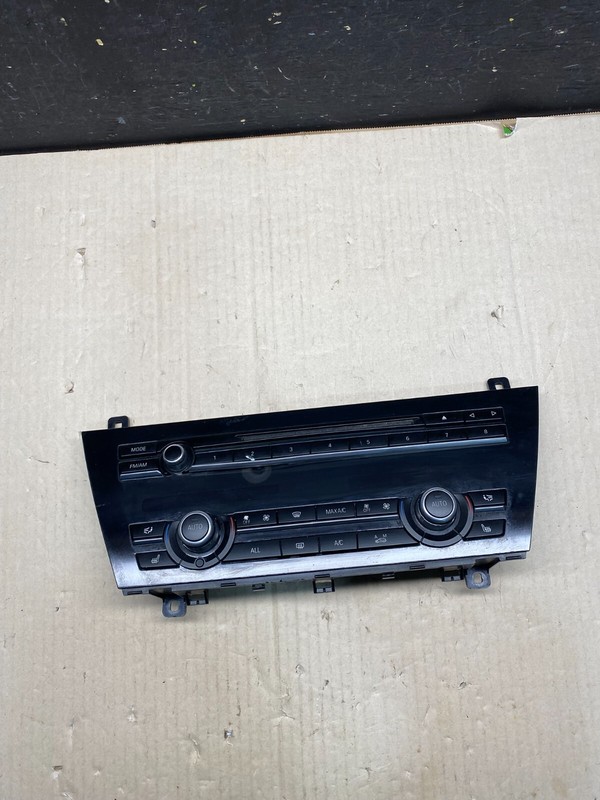 2012-2016 BMW F12 640i M6 Heater Ac Climate Radio Stereo Control OEM o1700 DG
