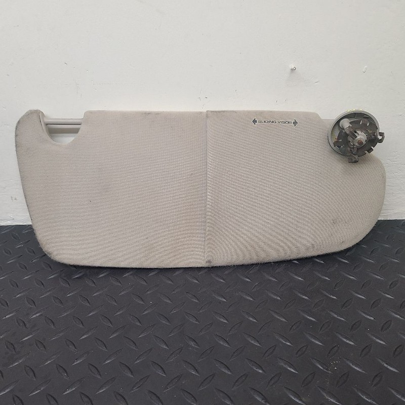 02-05 Dodge Ram 1500 2 Door Right Passenger Sun Visor Gray OEM 0XB06TL2AA