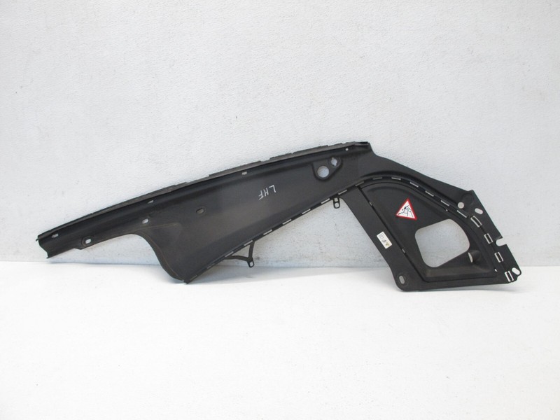 11-16 BMW F10 535i 550i HOOD HINGE SEAL PLASTIC COVER SUPPORT LEFT OEM 102523