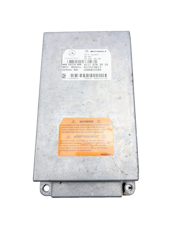 Mercedes E500 Voice Communication Module OEM A2118203826 / 2118203826DR0589